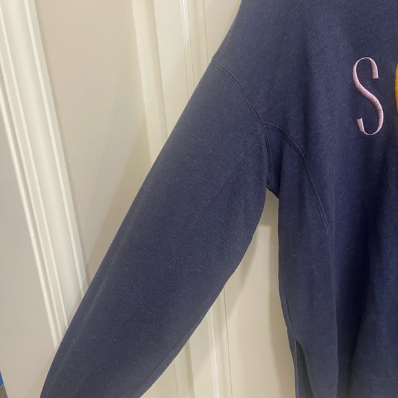 Wild fox, navy, “SOCIAL”, sweatshirt, size large - Picture 3 of 6